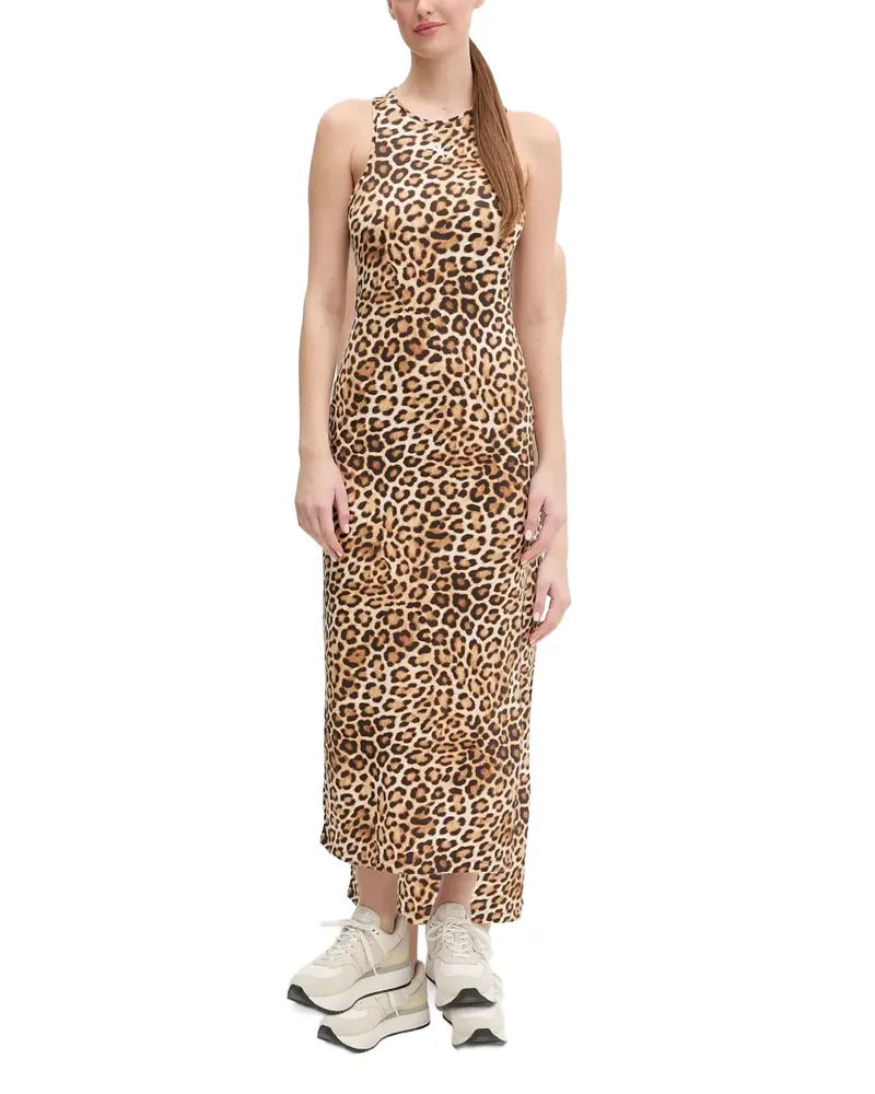 Puma leopard-print racerback maxi dress - Nude Nude