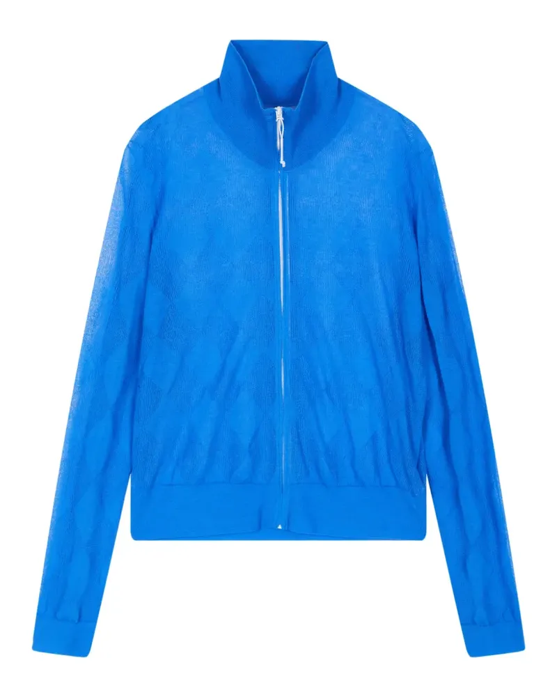 JNBY Karierter Cardigan - Blau Blau