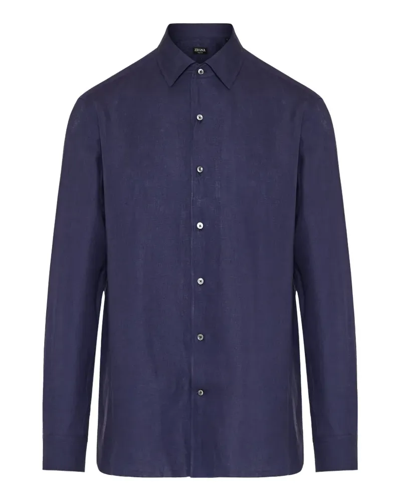Ermenegildo Zegna buttoned shirt - Blau Blau
