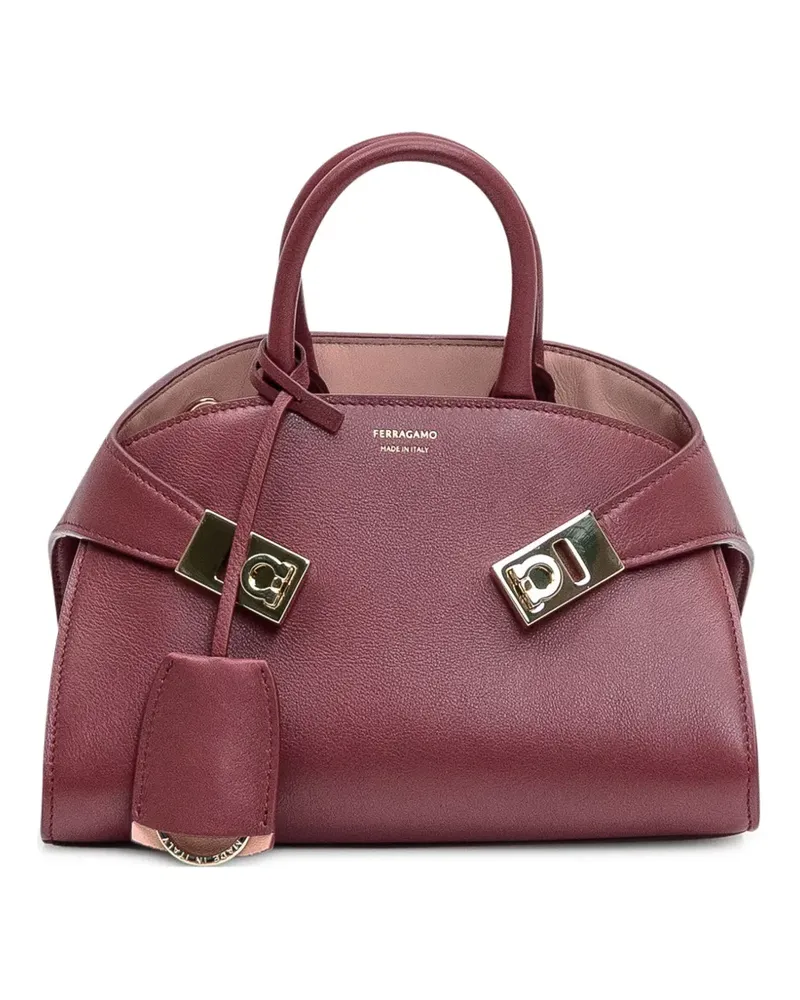 Ferragamo Mini Hug Shopper - Rot Rot