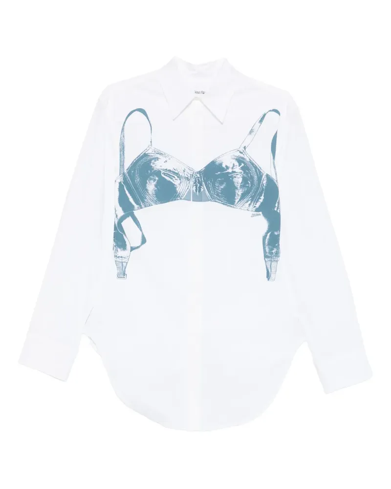 Jean Paul Gaultier T-Shirt mit Print - Weiß Weiß