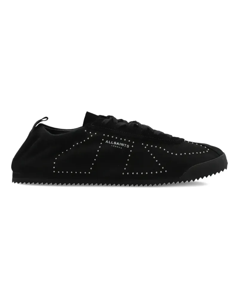 AllSaints Kenny Sneakers mit Nieten - Schwarz Schwarz
