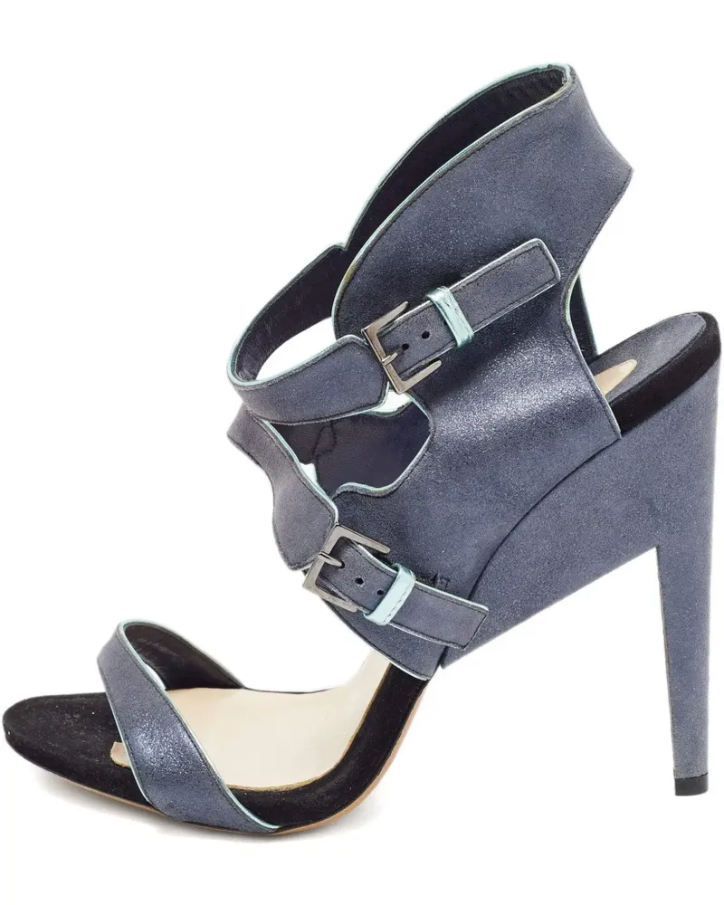 Nicholas Kirkwood Sandalen mit Cut-Outs 130mm - Blau Blau