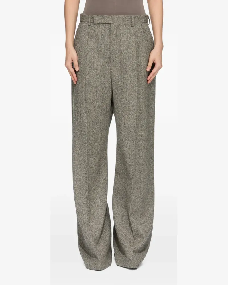 Rick Owens Weite Tower Hose - Braun Braun