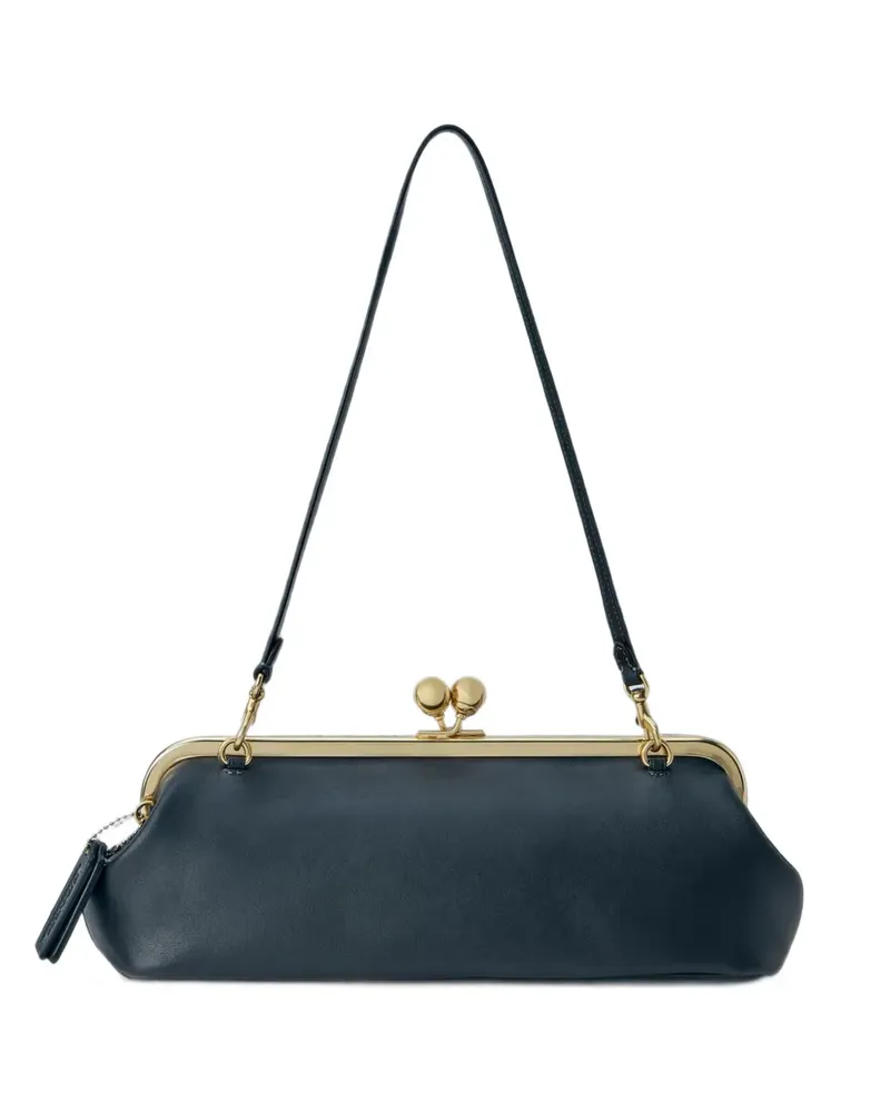 Coach Kisslock Frame 30 clutch bag - Schwarz Schwarz