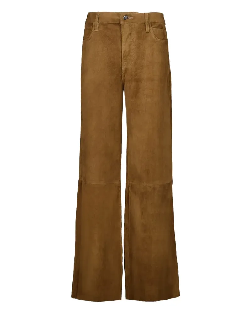 PAULA Hose mit weitem Bein - Braun Braun