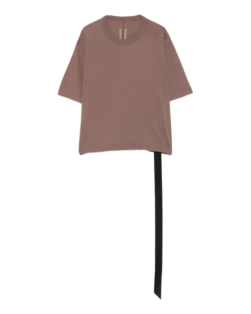 DRKSHDW by Rick Owens T-Shirt mit sichtbarer Naht - Braun Braun