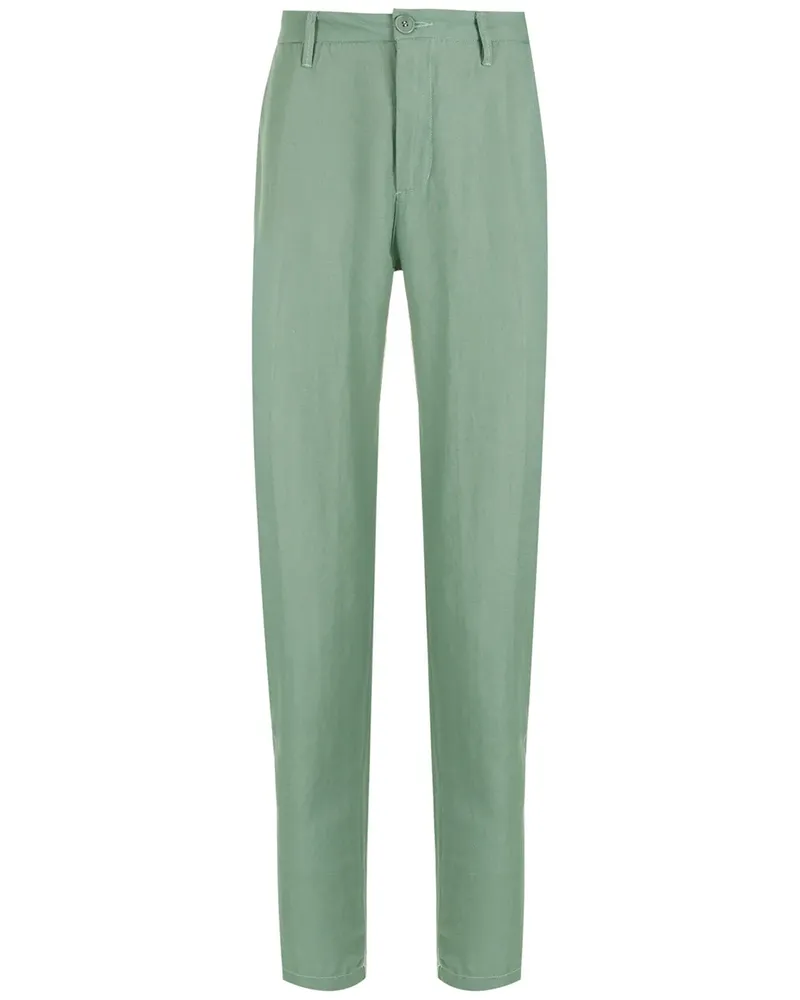 Osklen Fluid Leinenhose - Grün Grün