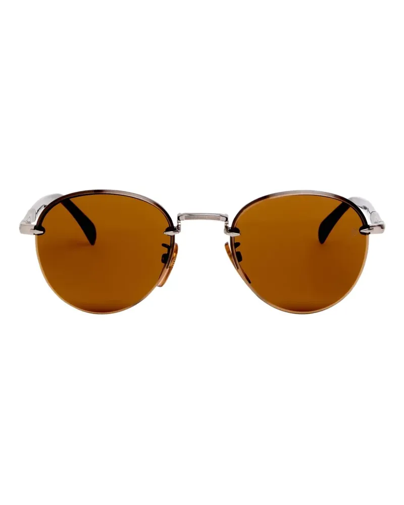 EYEWEAR by DAVID BECKHAM round-frame sunglasses - Silber Silber