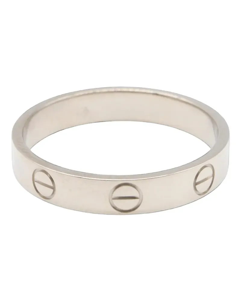 Cartier 2010s mini Love Ring - Silber Silber