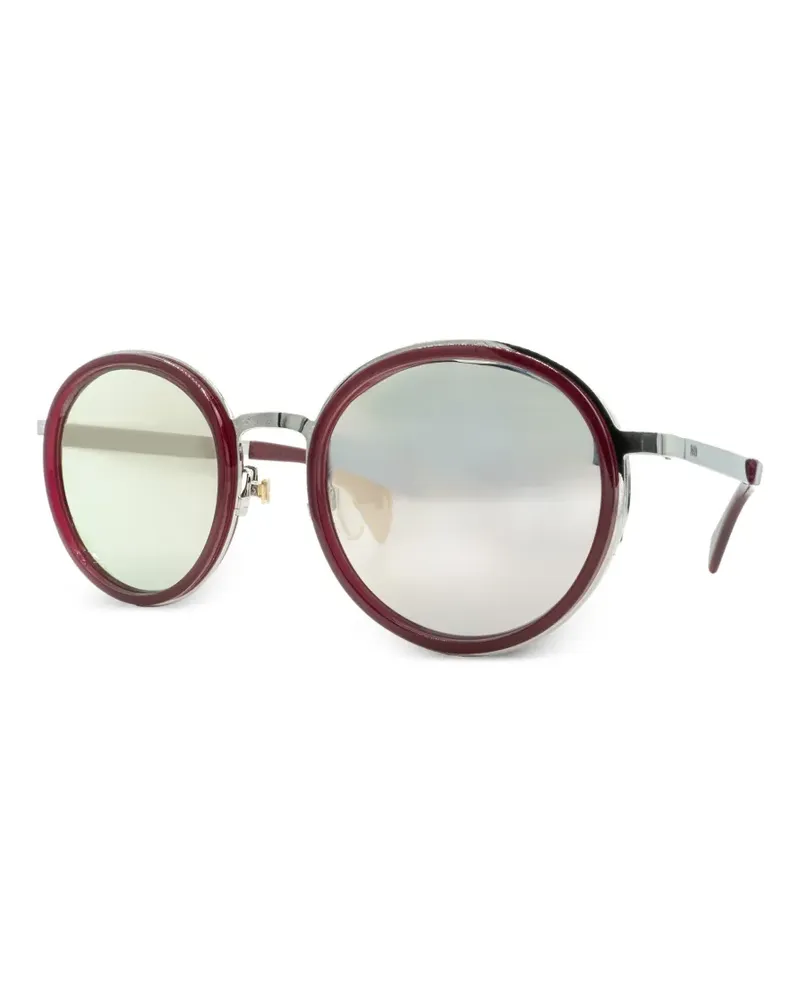 MCM Sonnenbrille mit rundem Gestell - Rot Rot