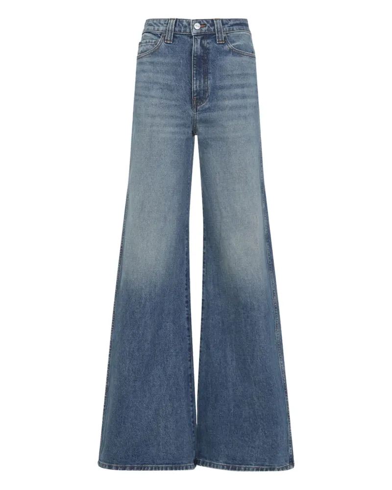 KHAITE Dane Schlagjeans - Blau Blau