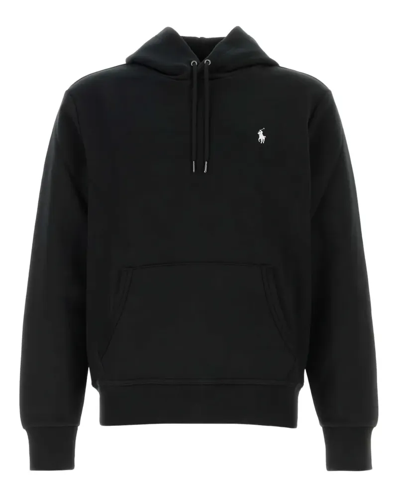 Ralph Lauren Hoodie mit Logo-Stickerei - Schwarz Schwarz