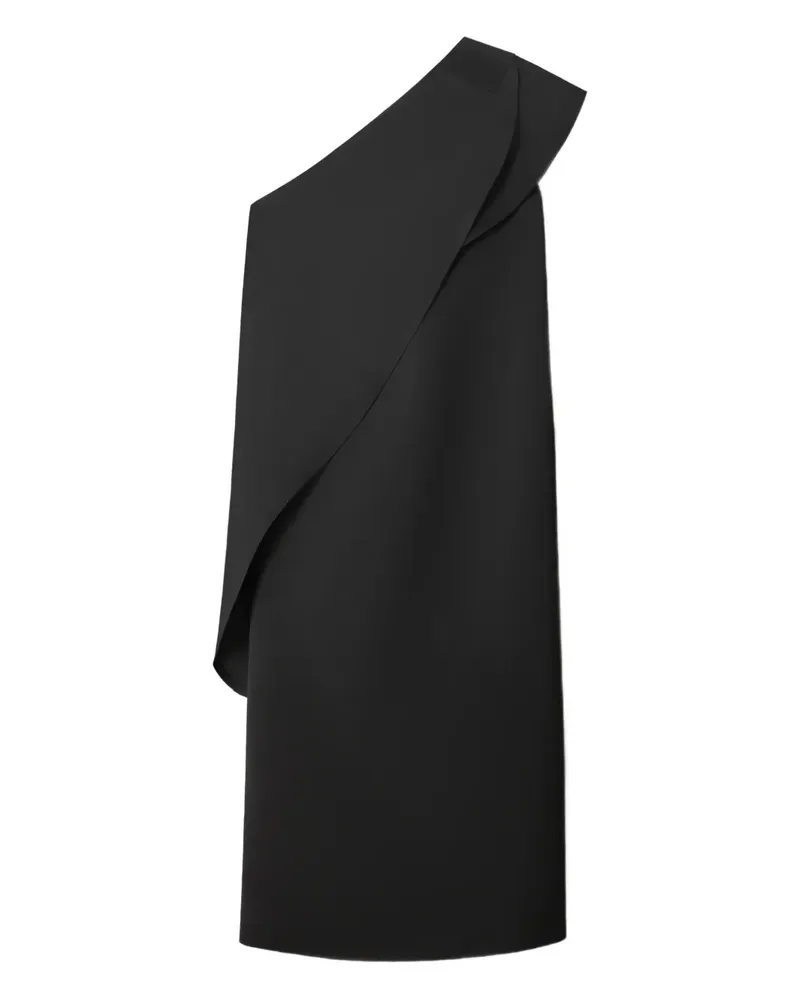 Tory Burch Einschultriges Midikleid - Schwarz Schwarz