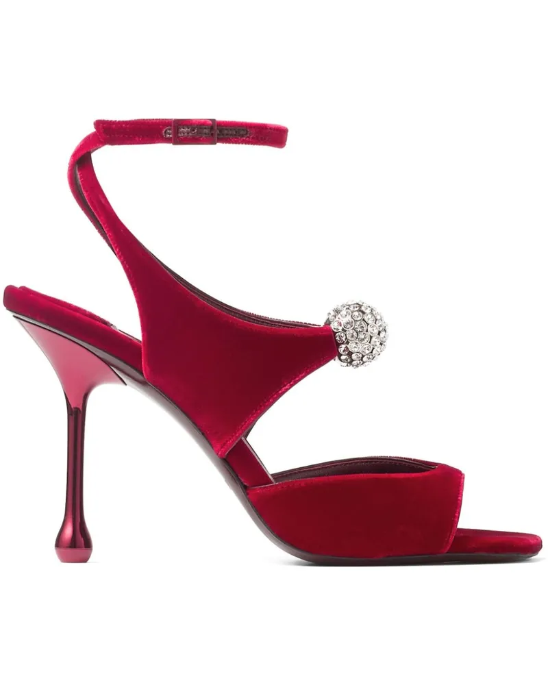 Jimmy Choo 95 Orb Sandalen - Rot Rot
