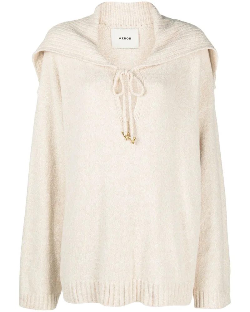 AERON Lang geschnittener Pullover - Nude Nude