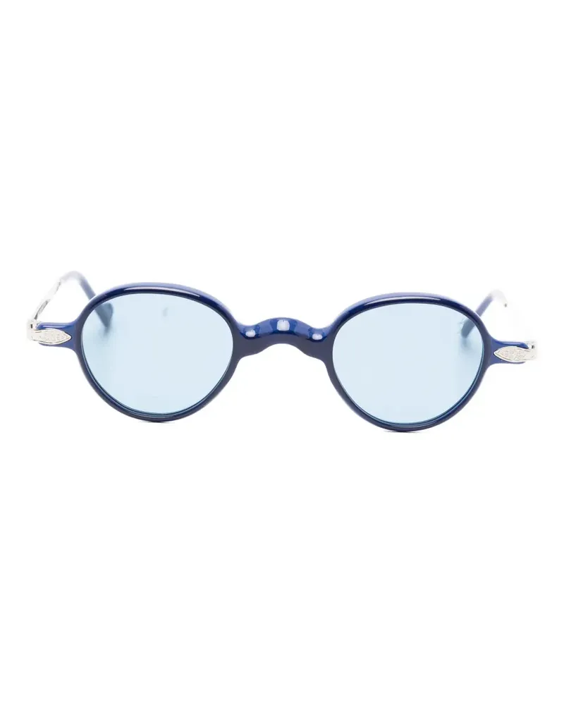 Eyepetizer Tango Sonnenbrille mit rundem Gestell - Blau Blau