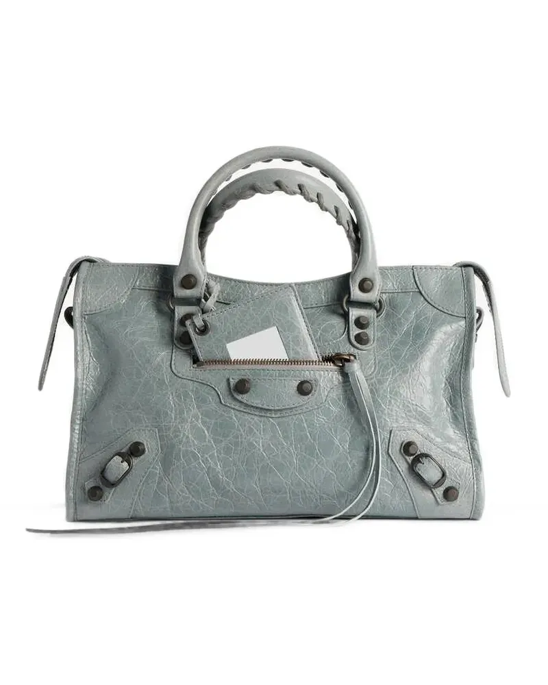 Balenciaga Kleine Le City Tote Bag - Blau Blau