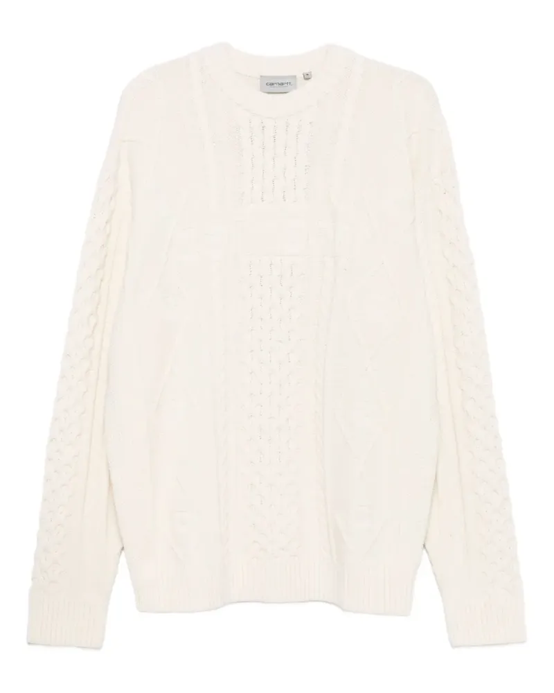 Carhartt WIP Pullover mit rundem Ausschnitt - Weiß Weiß