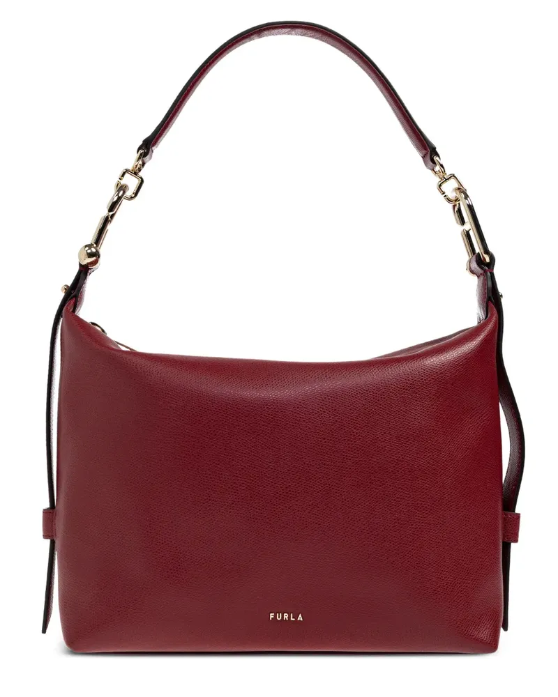 Furla Schultertasche mit Kettendetail - Rot Rot