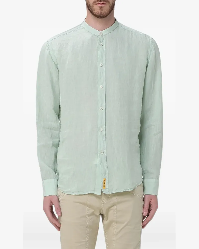 B.D. Baggies band-collar long-sleeve shirt - Grün Grün