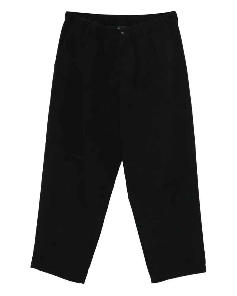 Goldwin Fine Wale elasticated trousers - Schwarz Schwarz