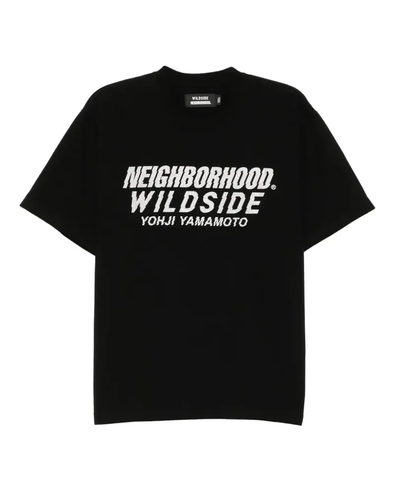 Yohji Yamamoto x Neighborhood short-sleeved T-shirt - Schwarz Schwarz
