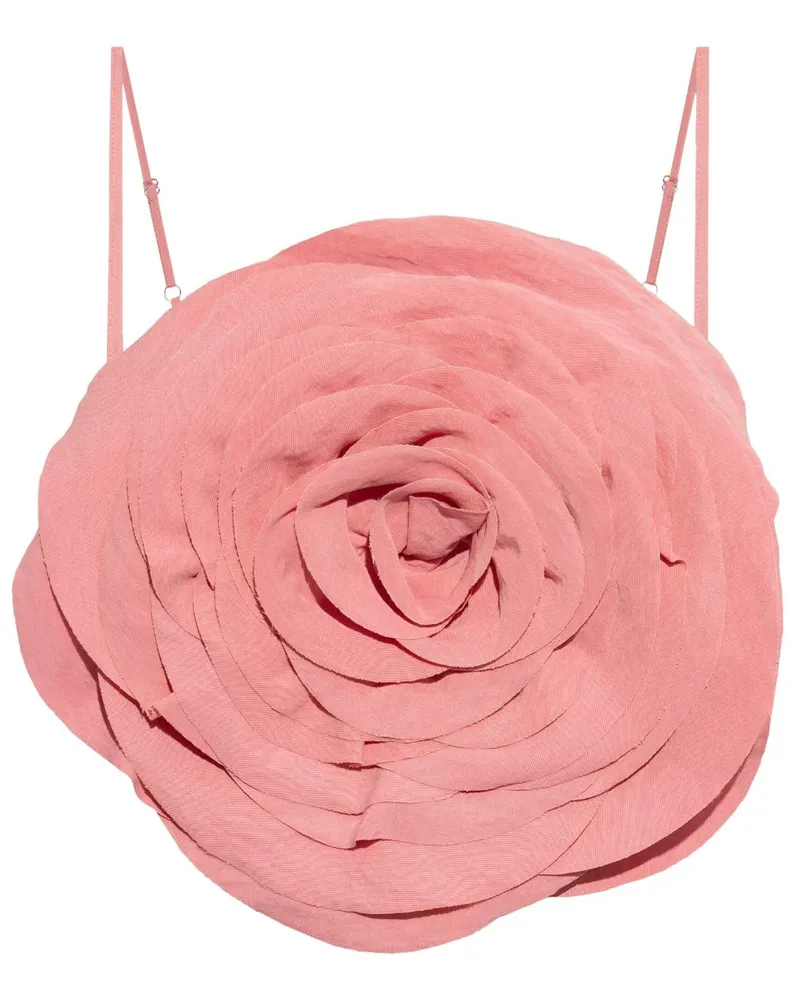 Blumarine Oberteil mit Blumen - Blau Blau