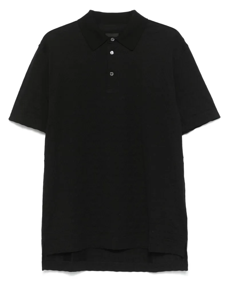 Givenchy Poloshirt aus 4G-Jacquard - Schwarz Schwarz