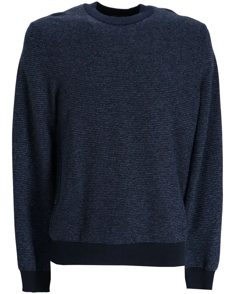 HUGO BOSS Pullover mit Rundhalsausschnitt - Blau Blau