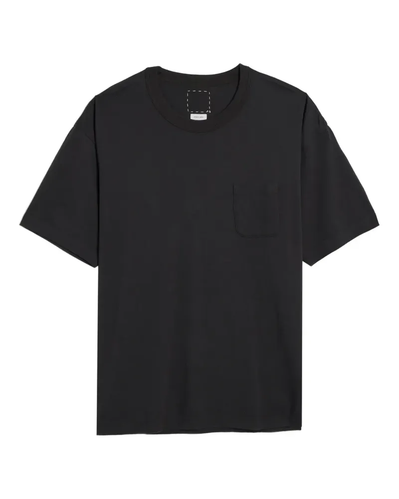 Visvim Ultimate chest-pocket T-shirt - Schwarz Schwarz