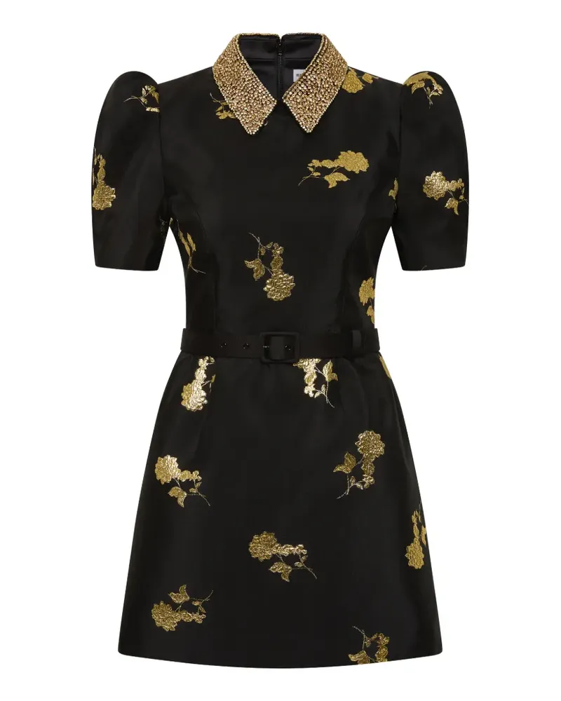 Rebecca Vallance Mariya Minikleid - Schwarz Schwarz