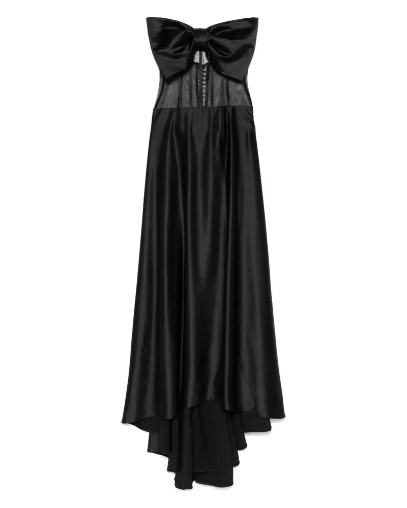 ATU Body Couture Abendkleid mit Schleifendetail - Schwarz Schwarz