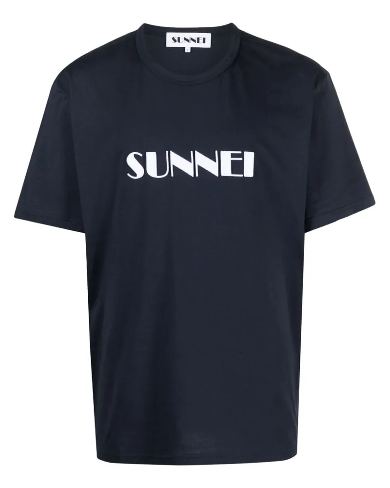 SUNNEI T-Shirt aus Bio-Baumwolle Blau