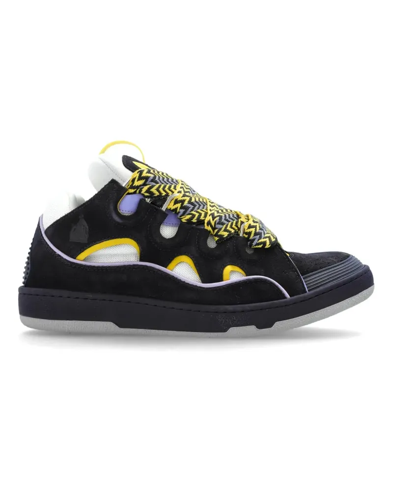 Lanvin Sneakers mit Einsätzen - Blau Blau