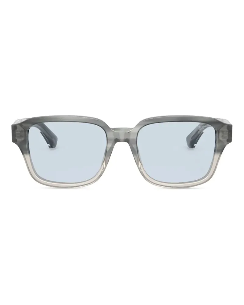 Burberry Sonnenbrille mit eckigem Gestell - Grau Grau