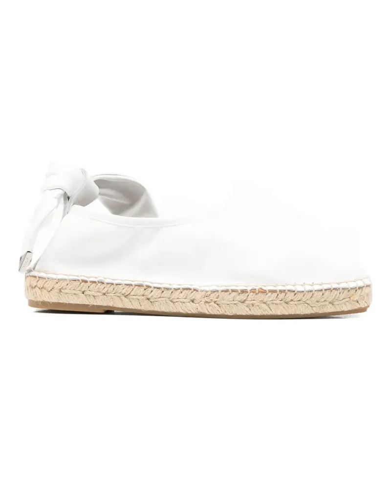 Toga knot-detail espadrilles - Weiß Weiß