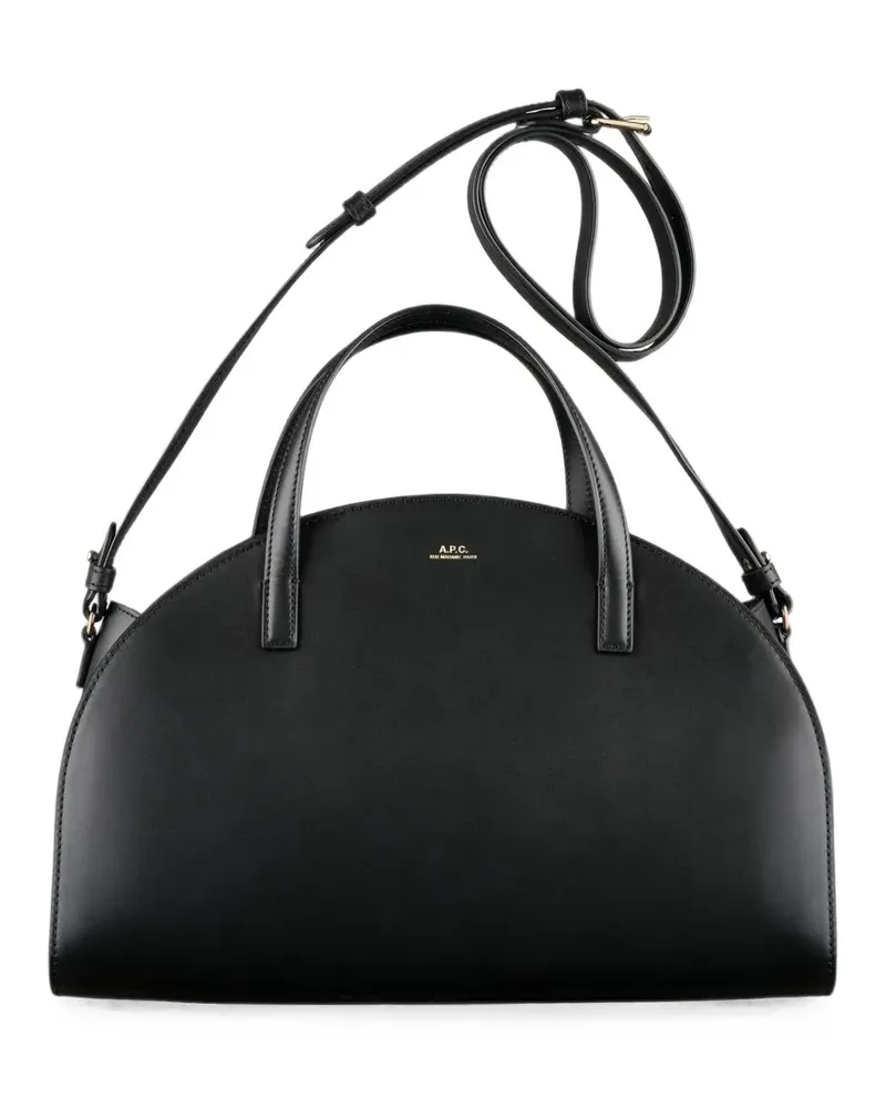 A.P.C. Demi-Lune Tote Bag - Schwarz Schwarz