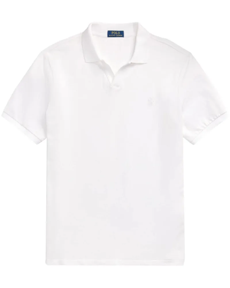 Ralph Lauren Poloshirt mit Polo Pony - Weiß Weiß