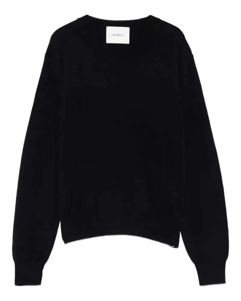 Lisa Yang Greer round-neck sweater - Blau Blau