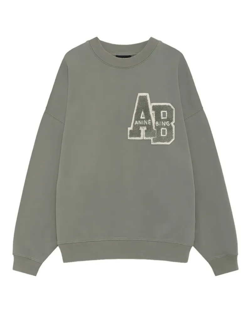 Anine Bing Miles cotton sweatshirt - Grün Grün