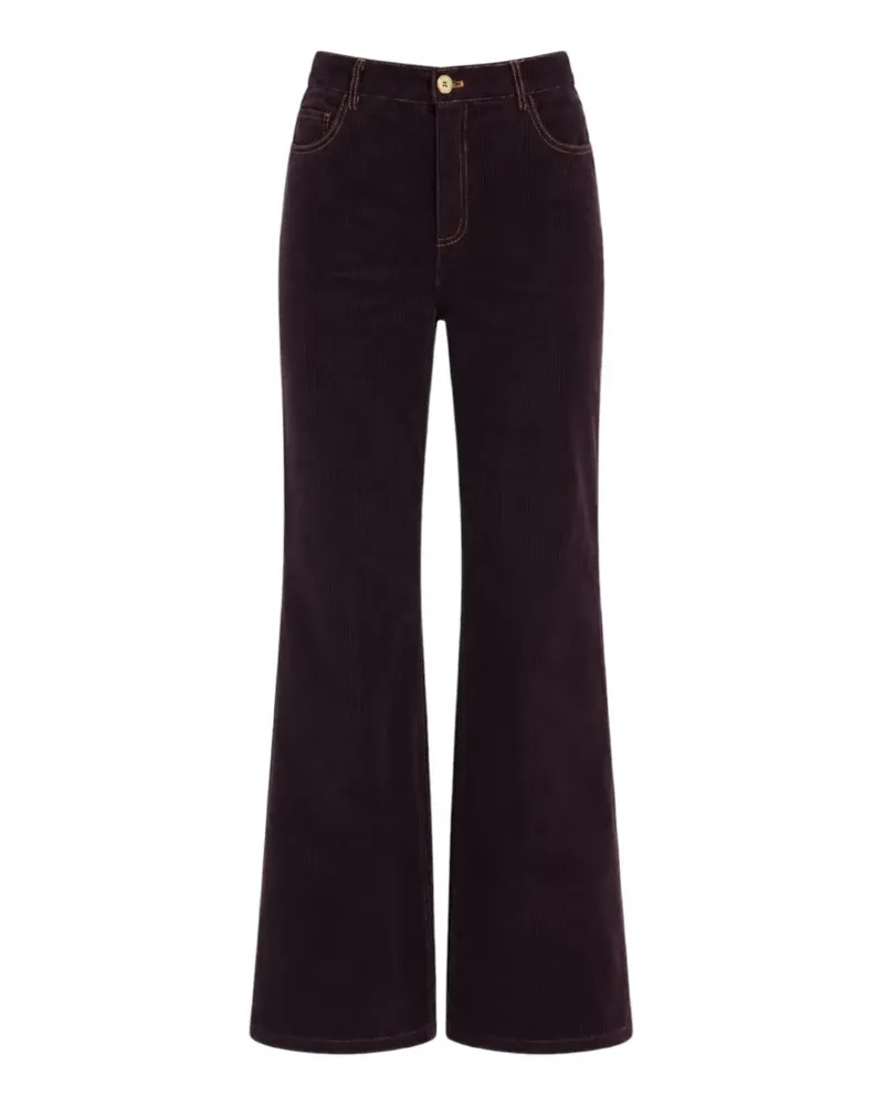 Antik Batik Ausgestellte Cordhose - Braun Braun