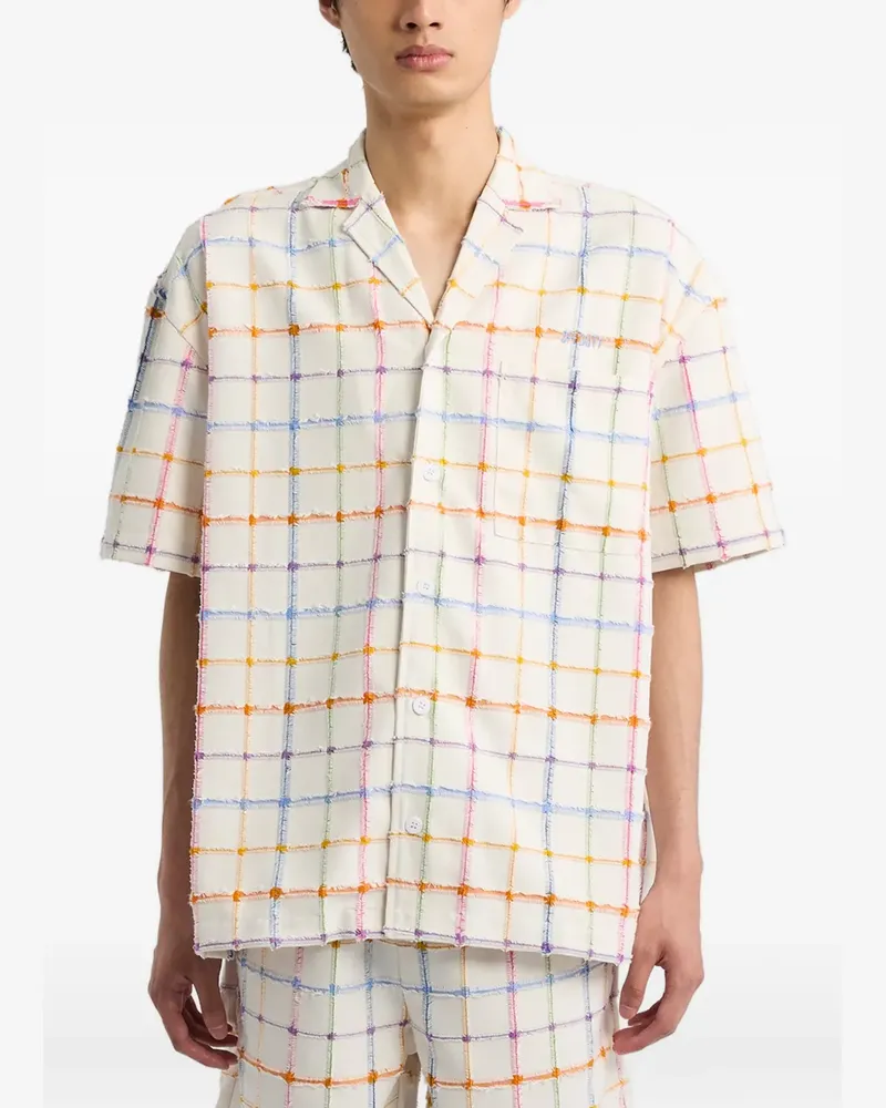 OFF DUTY Kid plaid shirt - Nude Nude