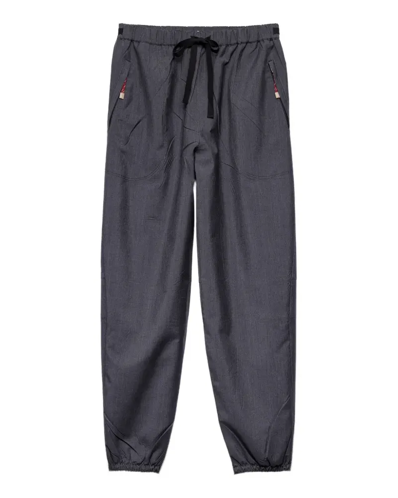 Prada light mohair joggers - Grau Grau
