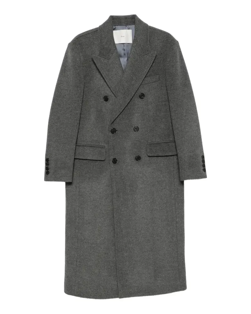 Dunst double-breasted coat - Grau Grau