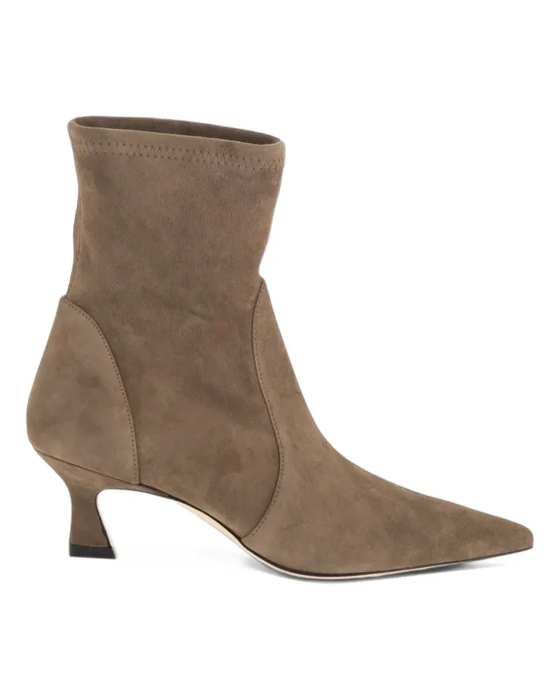 Stuart Weitzman Vinnie suede ankle boots - Braun Braun