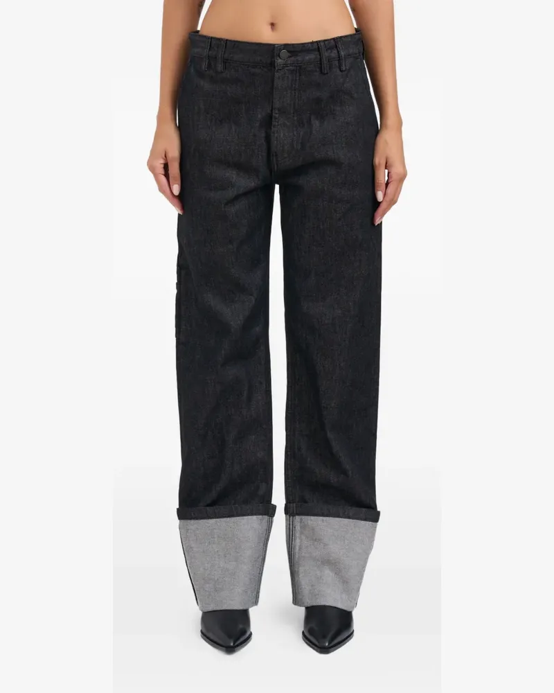 Entire Studios Hose mit Umschlag - Blau Blau