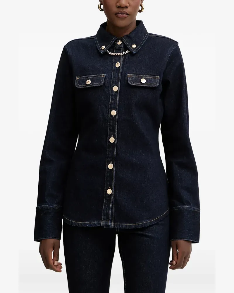 Retrofête Jorun denim shirt - Blau Blau