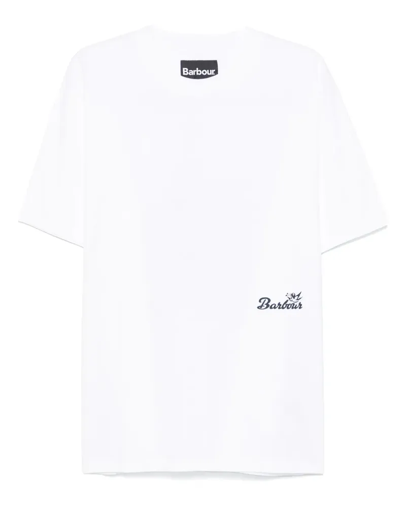 Barbour Regence T-Shirt - Weiß Weiß