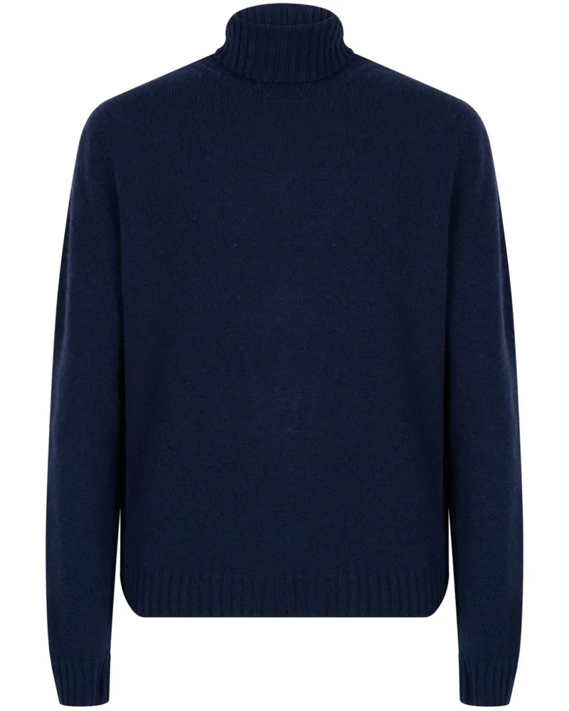 John Smedley Faisal Pullover - Blau Blau